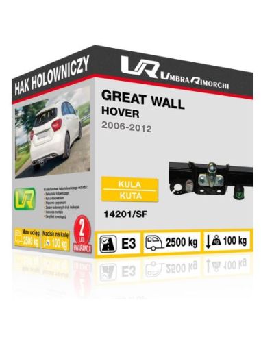 Hak holowniczy Great Wall HOVER z kulą kutą