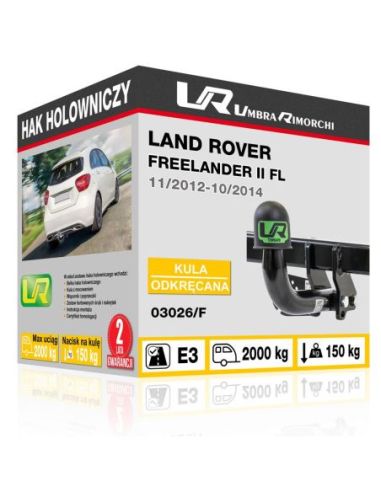 Hak holowniczy Land Rover FREELANDER II FL odkręcany