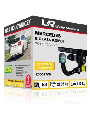 Hak holowniczy Mercedes E CLASS KOMBI wypinany pionowo